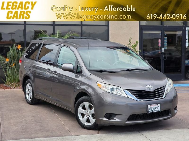 2012 Toyota Sienna — a typically priced live listing