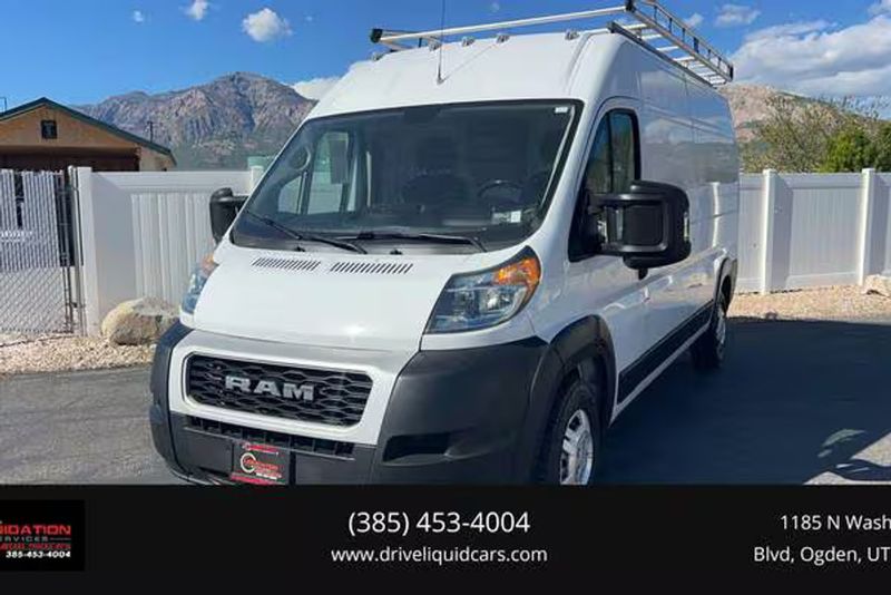 2021 Ram Promaster 2500 — a typically priced live listing