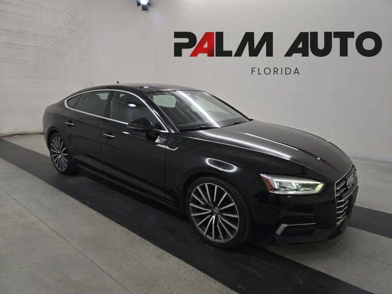 2018 Audi A5 — a typically priced live listing