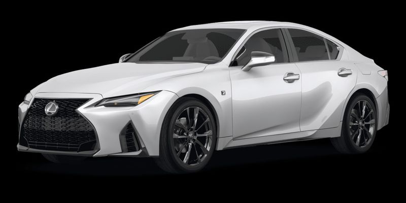 2023 Lexus IS — a typically priced live listing