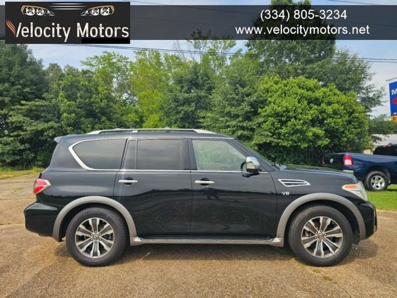 2017 Nissan Armada — a typically priced live listing