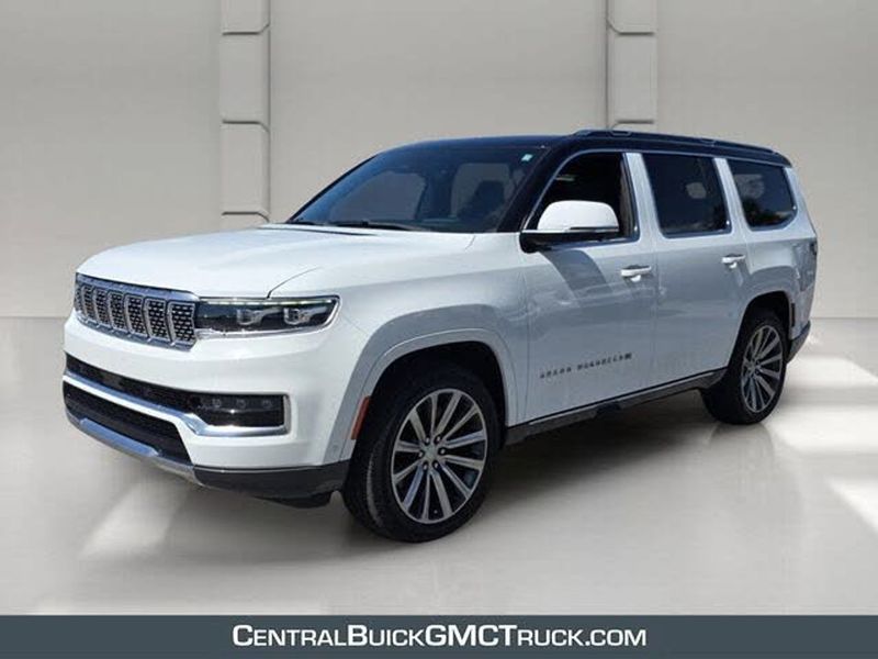 2022 Jeep Grand Wagoneer — a typically priced live listing
