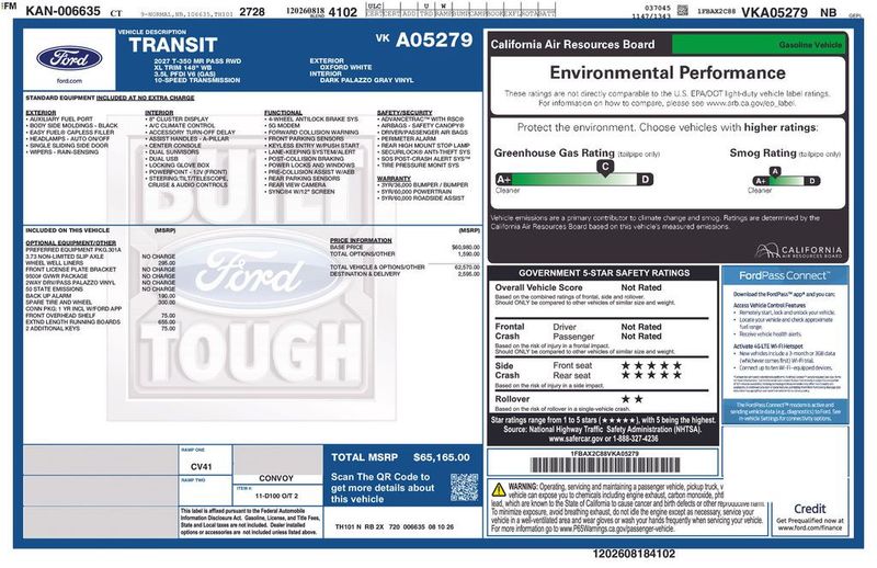 Representative 2027 Ford Transit 350 photo