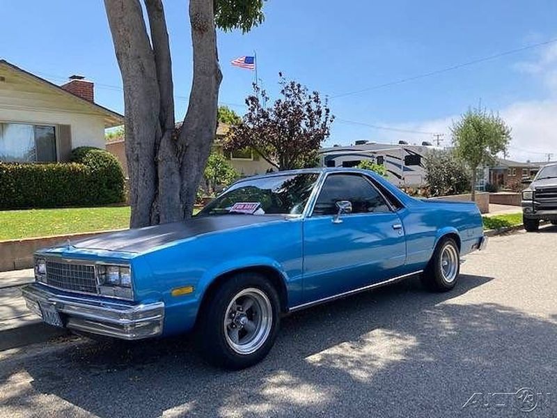 1985 Chevrolet EL Camino — a typically priced live listing