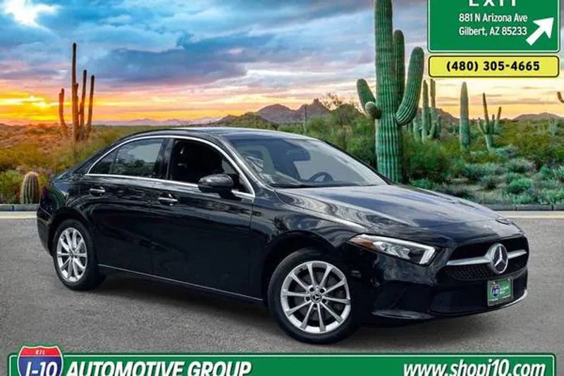 2019 Mercedes-Benz A-Class — a typically priced live listing
