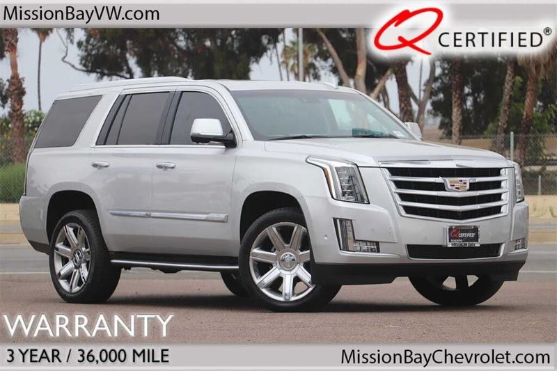 2017 Cadillac Escalade — a typically priced live listing