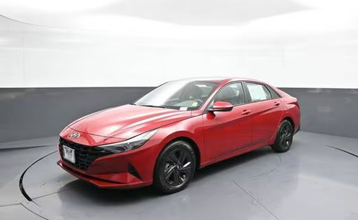 2021 Hyundai Elantra Blue