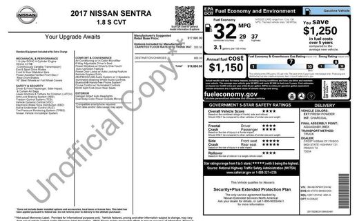 2017 Nissan Sentra S