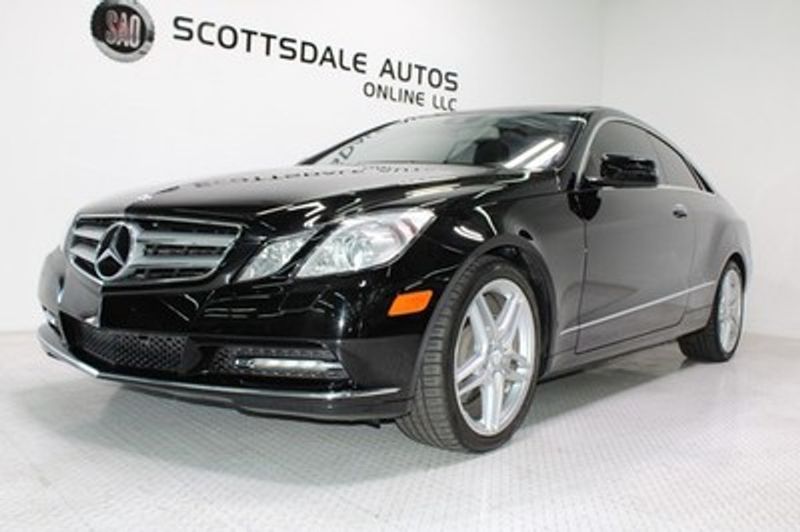 2013 Mercedes Benz E Class — a typically priced live listing