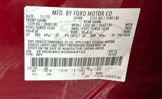 2013 Ford Edge Limited