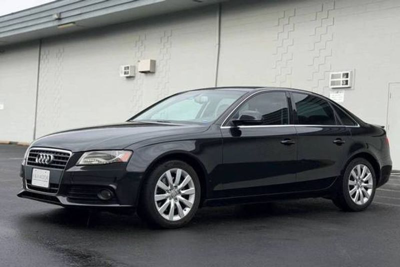 2009 Audi A4 — a typically priced live listing