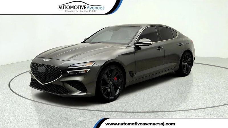 2023 Genesis G70 — a typically priced live listing