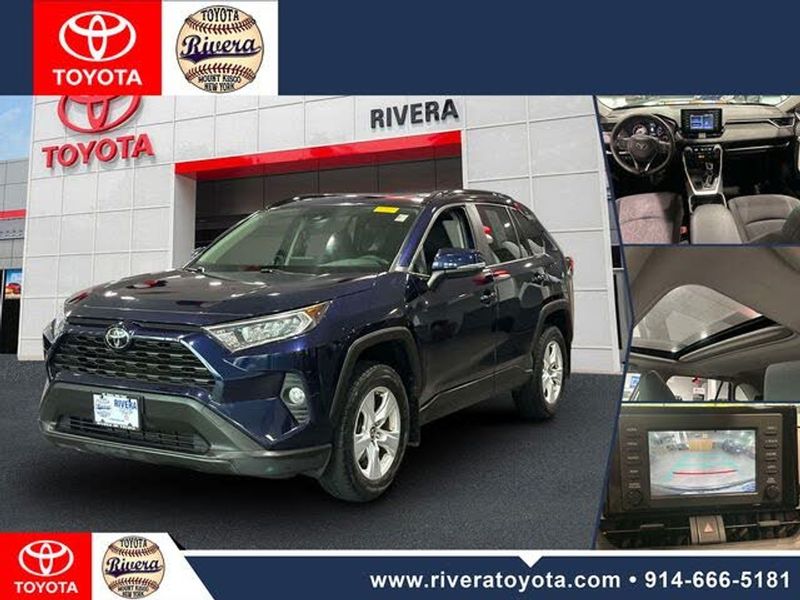 2019 Toyota RAV4 — a typically priced live listing