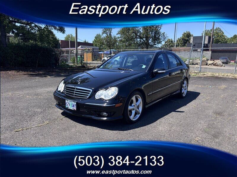 2005 Mercedes-Benz C-Class — a typically priced live listing