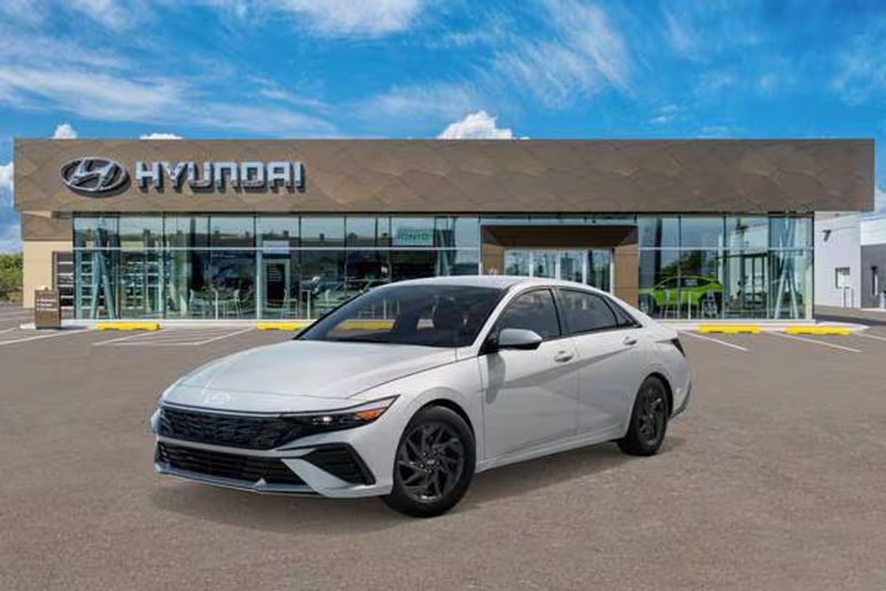 2026 Hyundai Elantra Hybrid — a typically priced live listing