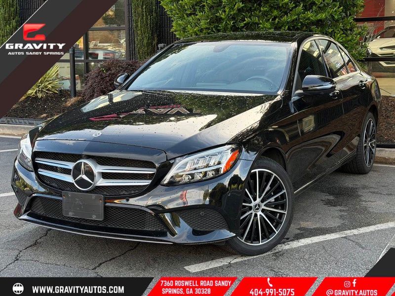 2020 Mercedes-Benz C-Class — a typically priced live listing