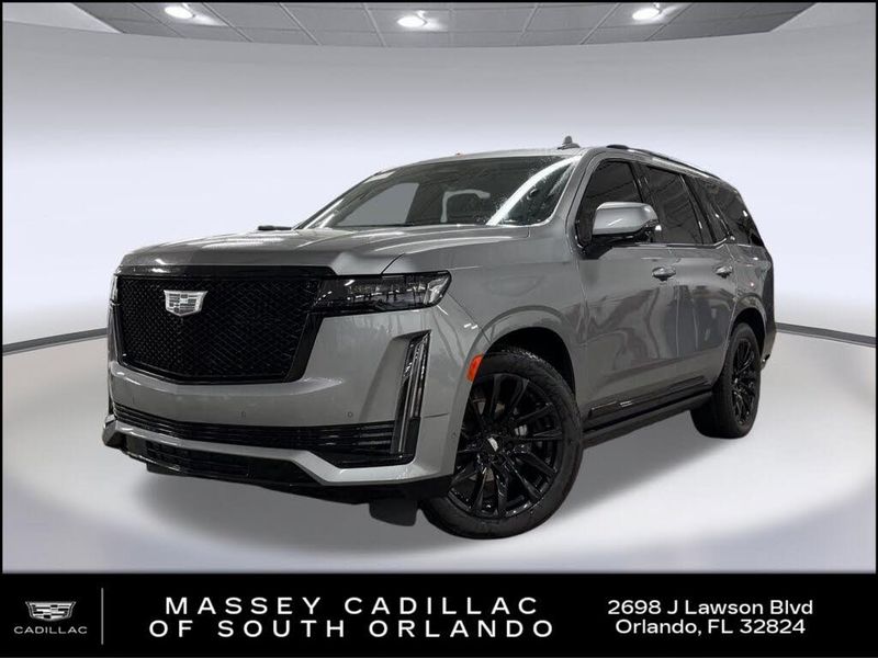 2023 Cadillac Escalade — a typically priced live listing