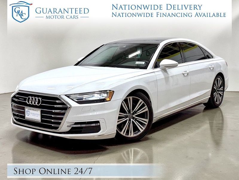 2020 Audi A8 — a typically priced live listing