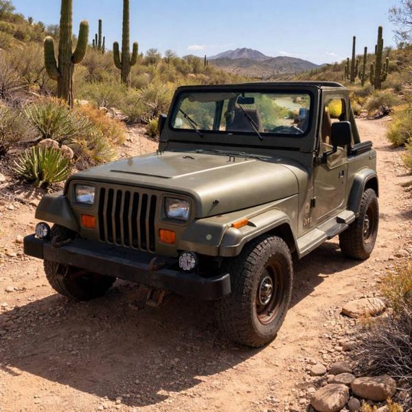 1989 Jeep Wrangler — a typically priced live listing
