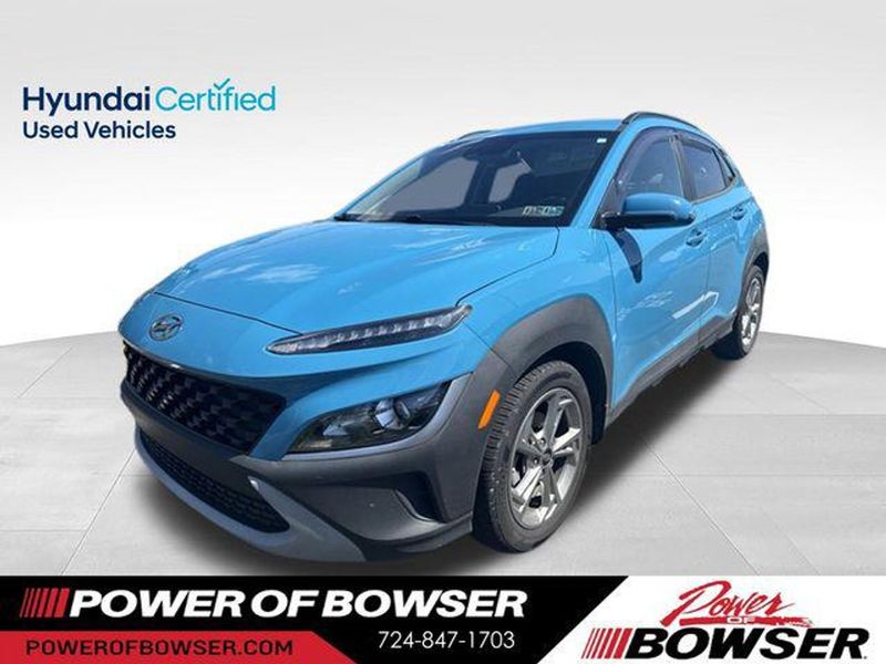 2022 Hyundai Kona — a typically priced live listing