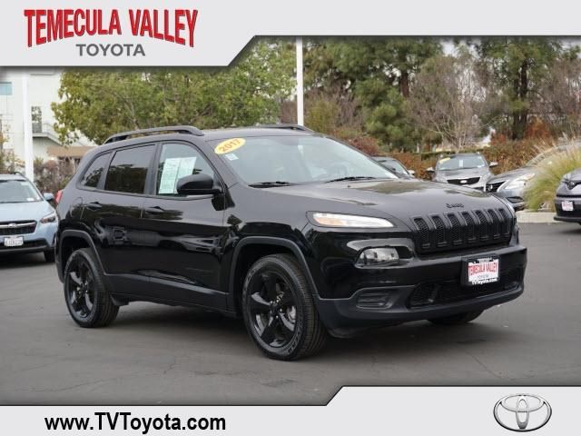 2017 Jeep Cherokee — a typically priced live listing