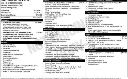 2011 Chevrolet Tahoe LT