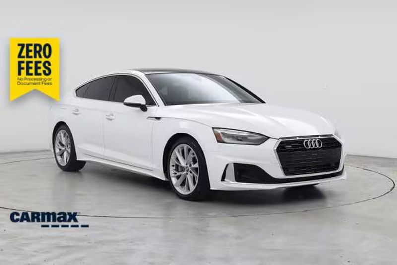 2020 Audi A5 — a typically priced live listing