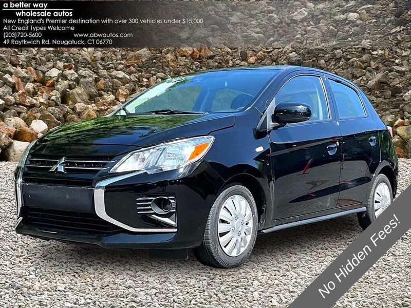 2021 Mitsubishi Mirage — a typically priced live listing