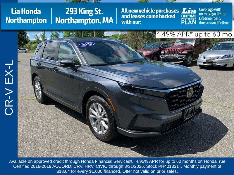2023 Honda CR-V — a typically priced live listing