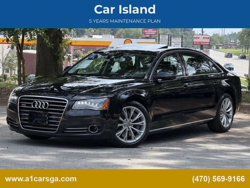 2012 Audi A8 — a typically priced live listing