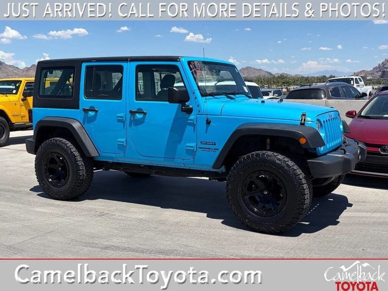 2017 Jeep Wrangler — a typically priced live listing