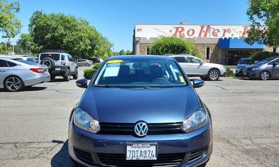 2012 Volkswagen Golf 25L With Conv