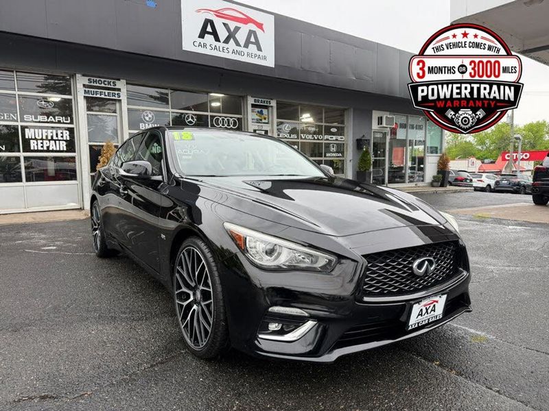 2018 Infiniti Q50 — a typically priced live listing