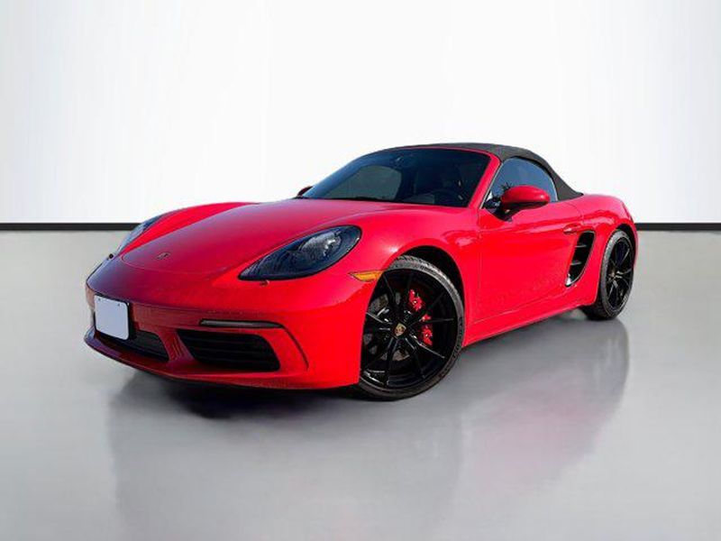 2025 Porsche 718 Boxster — a typically priced live listing