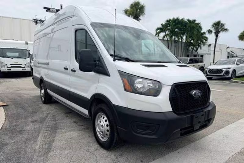 2022 Ford Transit Cargo Van — a typically priced live listing