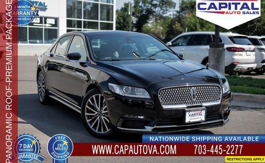 2020 Lincoln Continental Premier
