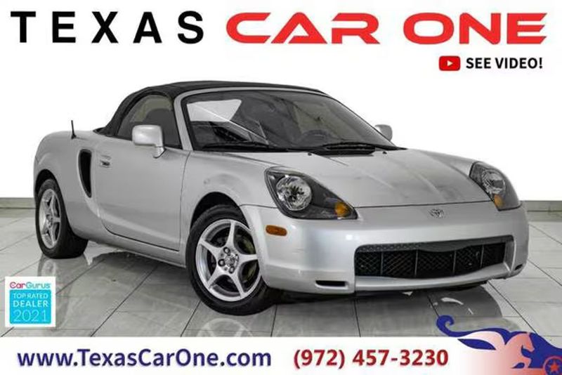 2002 Toyota MR2 — a typically priced live listing