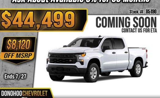 2026 Chevrolet Silverado Work Truck