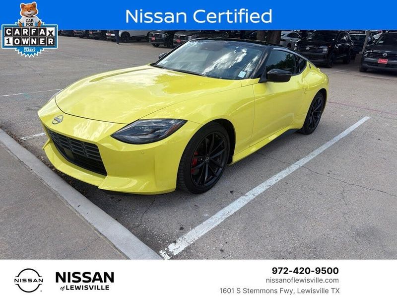2024 Nissan Nissan Z — a typically priced live listing