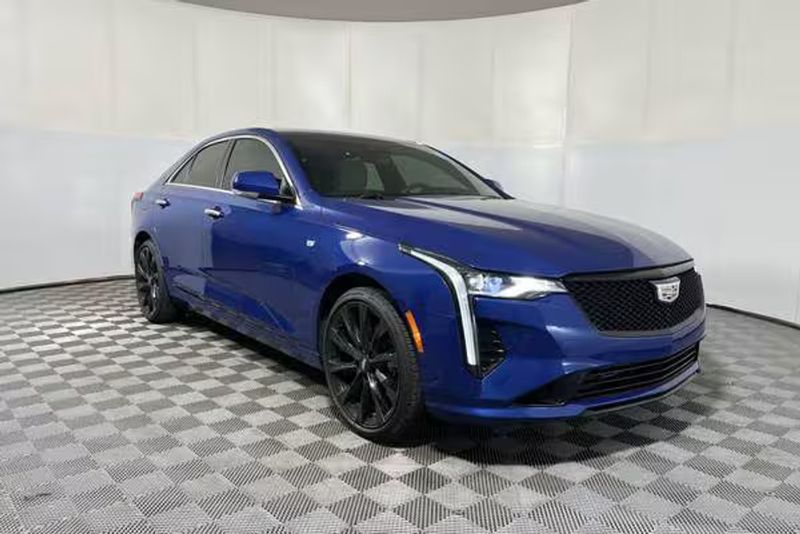 2022 Cadillac CT4 — a typically priced live listing