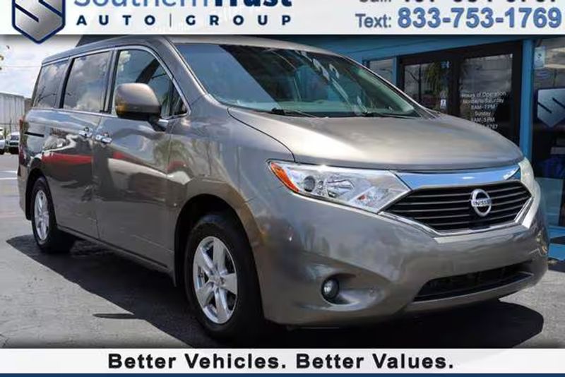 2015 Nissan Quest — a typically priced live listing