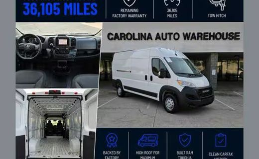 2023 Ram Promaster 3500 High Roof