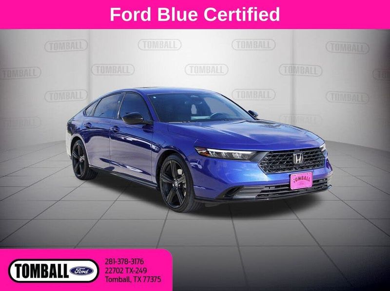 2025 Honda Accord Hybrid — a typically priced live listing