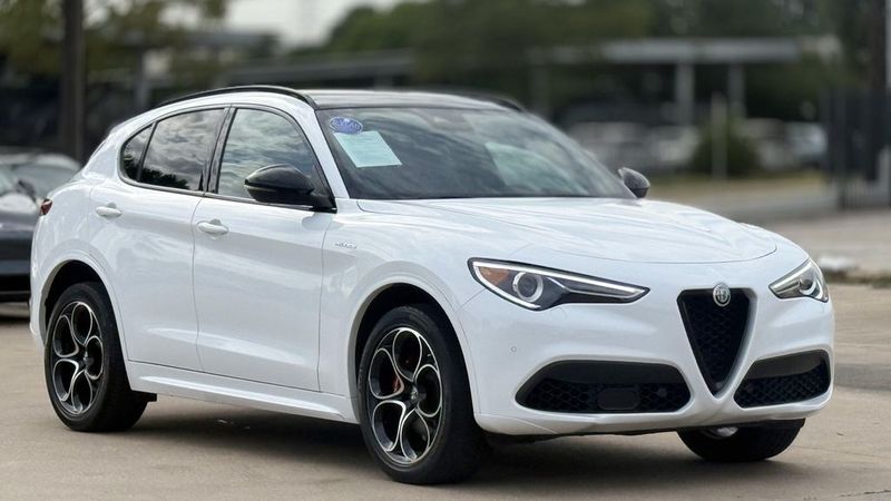 2023 Alfa Romeo Stelvio — a typically priced live listing