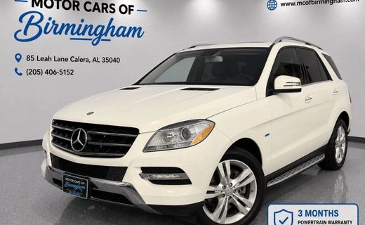 2012 Mercedes-Benz ML-Class ML350 Bluetec