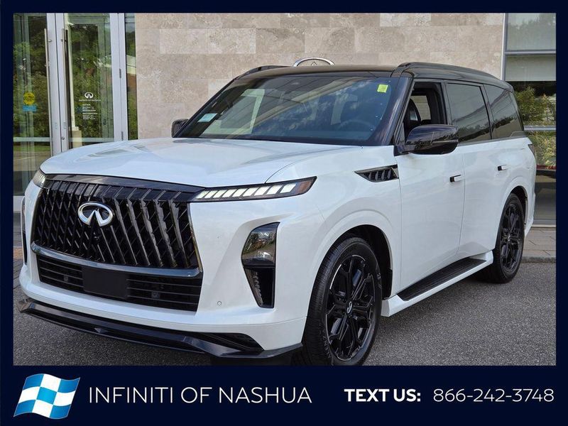 2027 Infiniti QX80 — a typically priced live listing