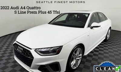 2022 Audi A4 S Line Quattro