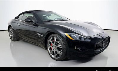 2013 Maserati Granturismo Standard Convertible Sport