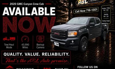 2020 GMC Canyon SLE