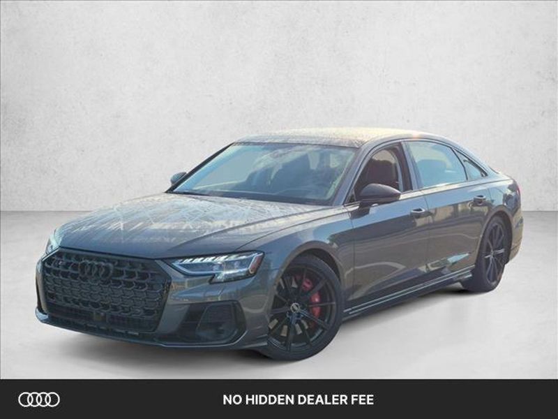 2023 Audi S8 — a typically priced live listing